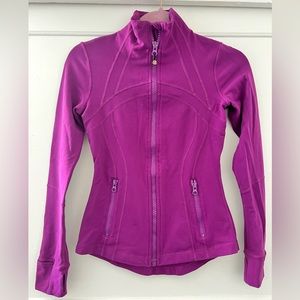 Lululemon Define Zip Jacket Pink Size 4